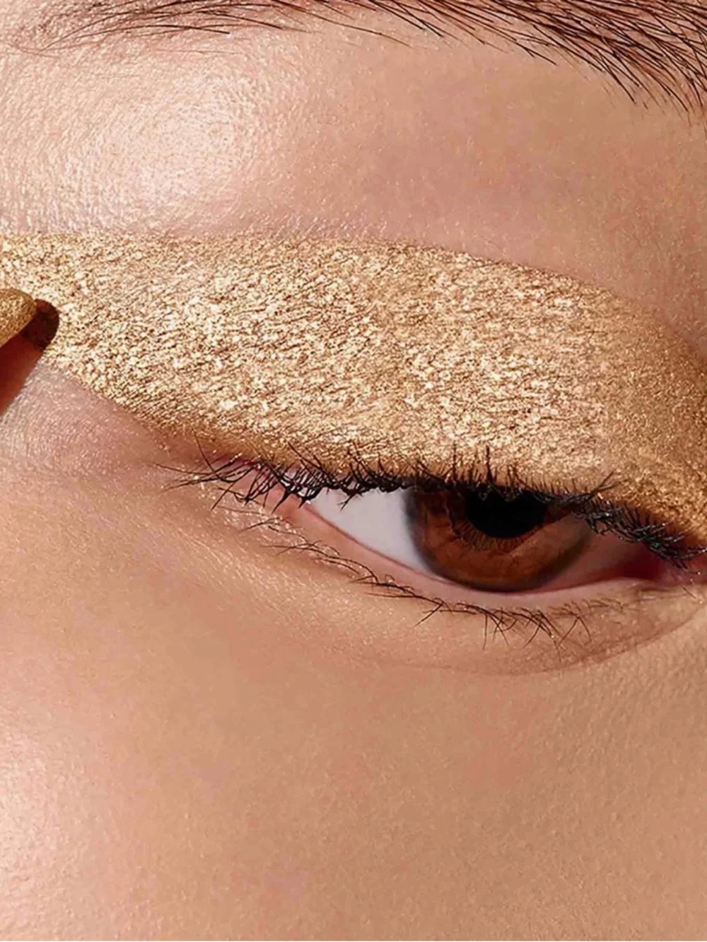 NEW Victoria Beckham Gold Lame Kajal Liner new in box